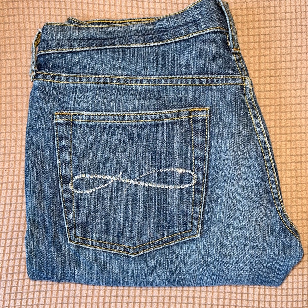 The Limited Dark Blue Boot Cut Jeans